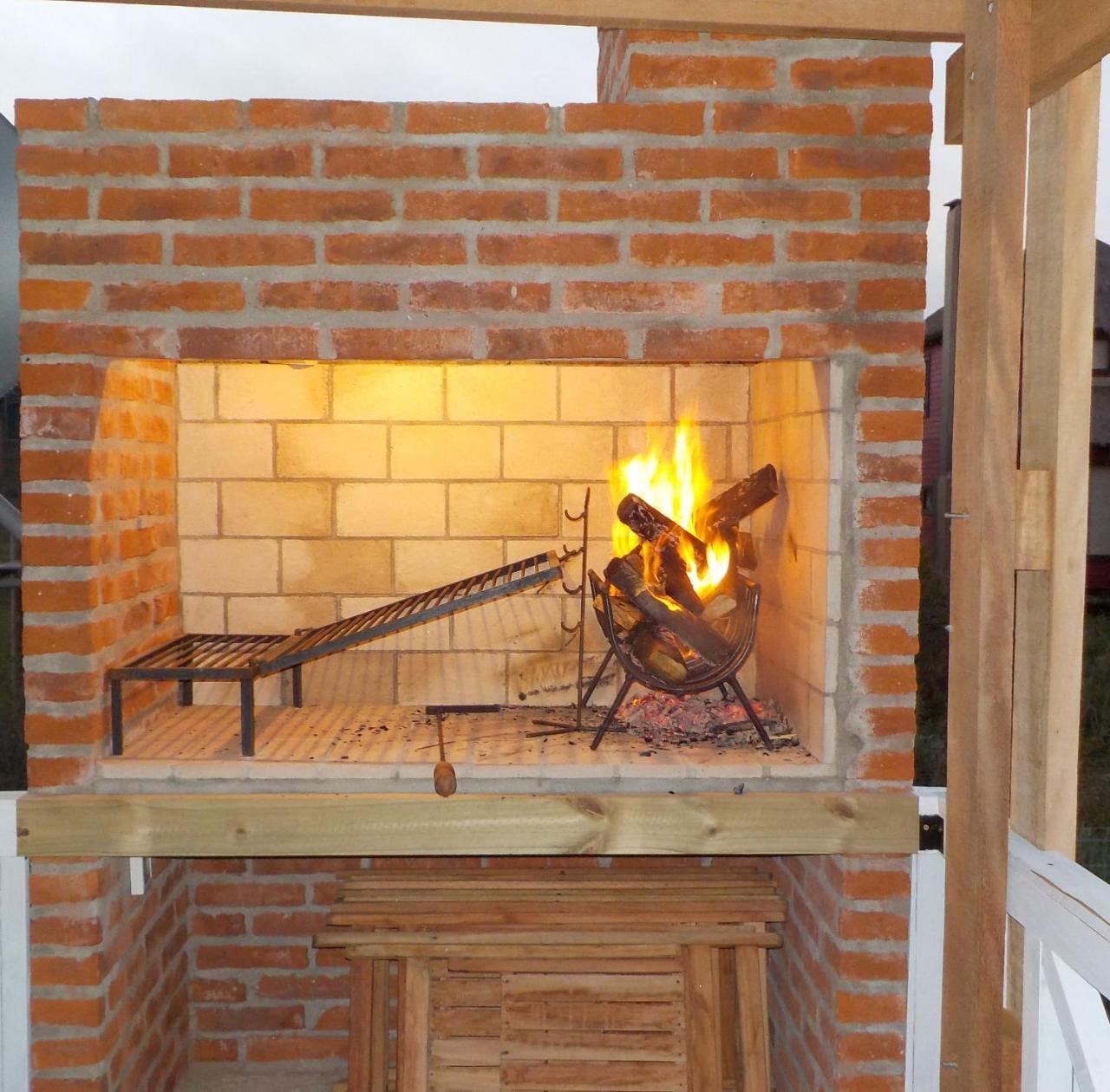 Las Escamadas Ecocottage Punta Del Diablo Bagian luar foto